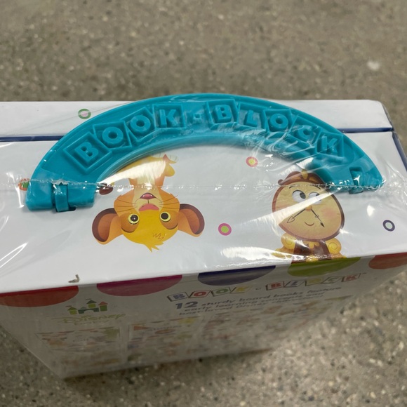 NWT DISNEY BABY 12 MINI Board Cognitive Learning Books DISNEY CHARACTERS - Picture 5 of 9